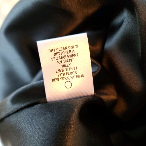 MILLY Black Floral Mini Sheath Cocktail Dress - Picture 14 of 15